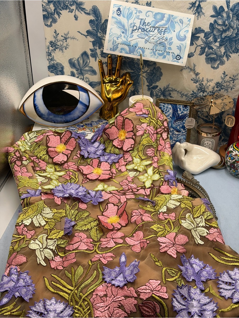 🆕 BRONX & BANCO 🧿 NWOT Iris Floral Maraya Midi Dress, Pink Multi - Sz XS US 2 - Picture 13 of 16